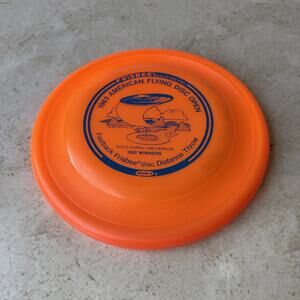 Vintage WHAM-O Fastback 1983 American Flying Disk Open 1982 Winners